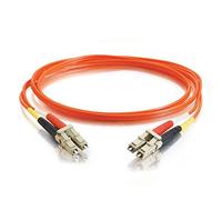 C2G 2m LC/SC LSZH Duplex 50/125 Multimode Fibre Patch Cable cavo a fibre ottiche Arancione
