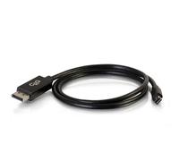 C2G 2m Mini DisplayPort / DisplayPort M/M Nero NEW