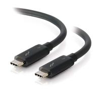 C2G 2M USB-C naar USB-C Thunderbolt 3 100 Watt vermogen Delivery en Data Transfe
