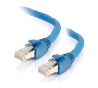 C2G 30,48 metri di cavo patch di rete schermato categoria 6 blu solido