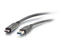 C2G 28831 - Cavo USB 3.0 USB-C a USB-A, M/M, nero (certificato USB IF), 3 m, 0,91 m