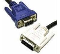 C2G 3m DVI-A M / HD15 M Cable VGA (D-Sub) Nero