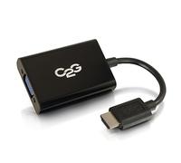 C2G 41351 cavo e adattatore video 0,2032 m HDMI VGA (D-Sub) Nero
