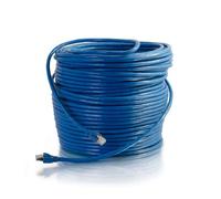 C2G Cavo patch Cat6 43124 – schermato, solido antigroviglio, Blu 91,44 m