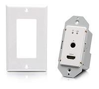 C2G 4K HDMI HDBaseT + RS232 e IR Single Gang Wall Plate Transmitter