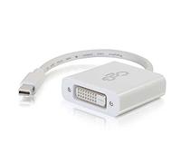 C2G 54319 - Convertitore adattatore da Mini DisplayPort a DVI-D, colore: Bianco