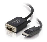 C2G 54331 Cavo adattatore attivo DisplayPort maschio a VGA maschio, conforme TAA, nero (0,91 metri)