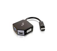 C2G 54340 cavo di interfaccia e adattatore DisplayPort HDMI, VGA, DVI Nero