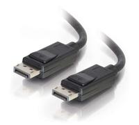 C2G 5m DisplayPort Cable with Latches 4K - 8K UHD M/M - Black Nero NEW