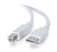 C2G 5m USB 2.0 A/B Cable 5m USB A USB B Bianco cavo USB