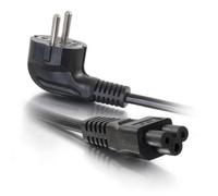 C2G 80606 cavo di alimentazione Nero 1 m CEE7/7 Accoppiatore C5