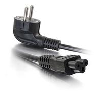 C2G 80607 cavo di alimentazione Nero 2 m CEE7/7 Accoppiatore C5