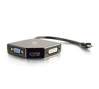 C2G 80929 ADAPTADOR DE Cable Mini DISPLAYPORT HDMI, VGA, DVI Negro