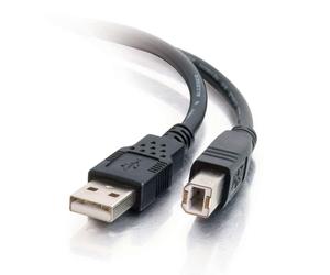 C2G 81565 cavo USB 1 m USB 2.0 USB A USB B Nero NEW