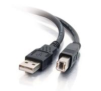 C2G 81566 - Cavo USB 2.0 A/B, 2 m, colore: Nero