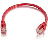 C2G 83449 - Cavo patch di rete Cat6 con avvio non schermato (UTP), 3 m, colore: Rosso