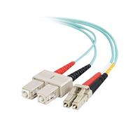 C2G 85532 cavo a fibre ottiche 2 m OFNR LC SC Turchese