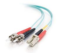 C2G 85540 cavo a fibre ottiche 1 m OFNR LC ST Turchese