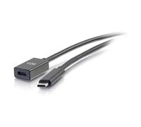 C2G 88658 - Cavo di prolunga da USB-C/Thunderbolt 3 a USB-C 3.1 (Gen 1) USB C o Thunderbolt 3 maschio a femmina (10 Gbps)