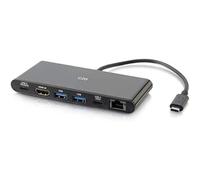 C2G 88846 Docking Station USB-C con Ethernet HDMI 4K USB e alimentazione - Docking station - USB-C