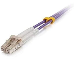 C2G CABLE DE FIBRA LC/LC OM4 LSZH DE 1 M - VIOLETA
