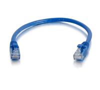C2G / Cables to Go 00932 Cat5e Cavo patch di rete non schermato (UTP), blu (6")