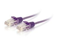 C2G/cables to go 01181 3 'CAT6 Snag meno Unshielded (UTP) Slim patch cavo di rete Ethernet Purple 3'