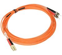 C2G /Cables to Go 36346 LC/ST LSZH Duplex 50/125 Cavo patch in fibra multimodale (6 metri, arancione)