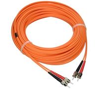 C2G /Cables to Go 36377 ST/ST LSZH Duplex 50/125 Cavo patch in fibra multimodale (20 metri, arancione)