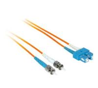 C2G /Cables to Go 37855 ST/SC Cavo patch duplex 50/125 in fibra multimodale (6 metri, arancione)