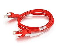 Legrand 27865 - Cavo patch Cat6 C2G Cat6, non schermato, cavo Ethernet UTP senza intoppi, 1 pezzo, colore: Rosso