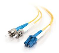 C2G Cavo a fibra ottica/fibra ottica di 3m per le applicazioni di Gigabit Ethernet LC/ST LSZH multimodale 9/125 SM fibra