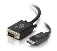 C2G - Cavo adattatore attivo DisplayPort™ maschio a VGA maschio, 4,5 m, colore: Nero
