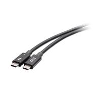 C2G Cavo attivo Thunderbolt 5 USB-C da 1 m. Trasferimento dati da 80 a 120 Gbps, alimentazione 240 Watt, modalità DP ALT 8K abilitato per video