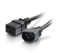 C2G Cavo di alimentazione 14AWG 250 Volt (IEC C14 a IEC320 C19) PDU, Data Center, Server o Network Room Cavo di alimentazione (1,8 m)
