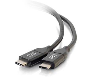 C2G - Cavo di alimentazione da USB-C a USB-C 3A, per trasferimento dati, adatto per Galaxy S9/8+, MacBook Pro, iPad Pro, Google Pixel, Chromebook, Nexus, Huawei, Nintendo Switch e altro ancora