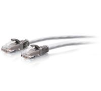 C2G Cavo di collegamento Ethernet sottile Cat6a non schermato (UTP) con protezione anti-aggancio di 0,3 m - Grigio - Nouvo