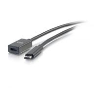 C2G Cavo di prolunga da USB-C a C 3.1 [prima generazione] maschio/femmina, 0,9 m