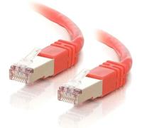 C2G Cavo di rete Ethernet Cat5e schermato senza strappi - Rosso - 5ft