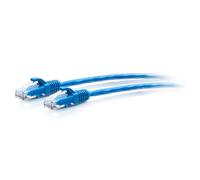 C2G Cavo Ethernet CAT6A extra flessibile da 2,7 m, ideale per l'uso con router, modem, Internet, Wifi box, Xbox, PS5, Smart TV, Sky Q, telecamera IP. Offre velocità Internet ultra veloci. Blu