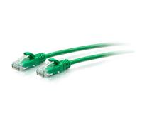 C2G Cavo Ethernet CAT6A extra flessibile da 7,6 m, ideale per l'uso con router, modem, Internet, Wifi box, Xbox, PS5, Smart TV, Sky Q, telecamera IP. Offre velocità Internet ultra veloci. VERDE