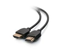 C2G Cavo HDMI® ad alta velocità ultra flessibile da 3 piedi (0,9 m) con connettori a profilo basso - 4K 60 Hz (41363)