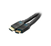 C2G Cavo HDMI ad alta velocità attivo e ultra flessibile da 76 m della serie Performance - 60 Hz a parete classificazione CMG