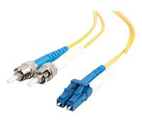 C2G Cavo in fibra ottica/fibra ottica per applicazioni Gigabit Ethernet LC/ST LSZH Duplex Multimode 9/125 SM Fibre