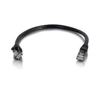 C2G Cavo patch di rete Cat6 non schermato (UTP) da 1 m, nero, compatibile con personal computer