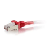 C2G Cavo patch di rete Ethernet Cat6 schermato senza strappi - Rosso - 5ft