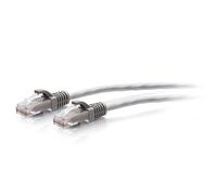 C2G Cavo patch di rete Ethernet sottile Cat6a antigroviglio, non schermato [UTP] da 0,3 m - Grigio (C2G 1ft [0.3m] Cat6a Snagle NEW