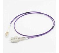 C2G CAVO PATCH IN FIBRA OM4 LSZH LC/SC 30 M - VIOLA