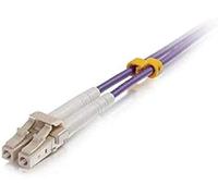 C2G Cavo patch in fibra ottica LC/LC OM4 LSZH, 5 m, colore: Viola