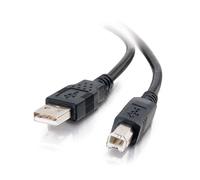C2G Cavo USB 2.0 A/B, 3 m - Nero [9,8 piedi] (C2G 3m USB 2.0 A/B Cable - Black [